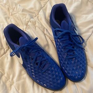 Nike Indoor Soccer Shoes Size 13 Blue